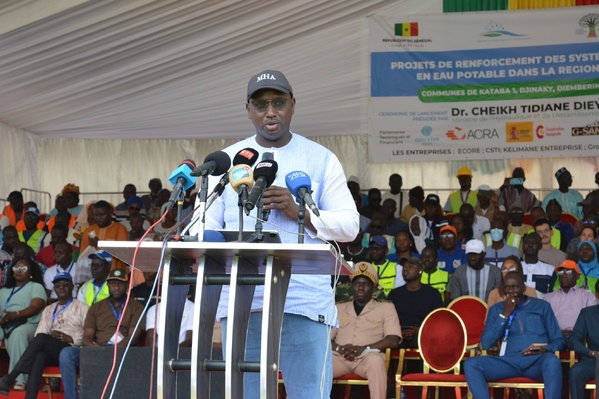 Lancement des projets aep à ziguinchor : plus de 4 milliards de fcfa mobilisés pour l’accès à l’eau potable Lancement des projets aep à ziguinchor : plus de 4 milliards de fcfa mobilisés pour l’accès à l’eau potable