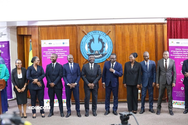 22e concours d’agrégation du cames à l’ucad : un taux de réussite record et une fierté académique sénégalaise