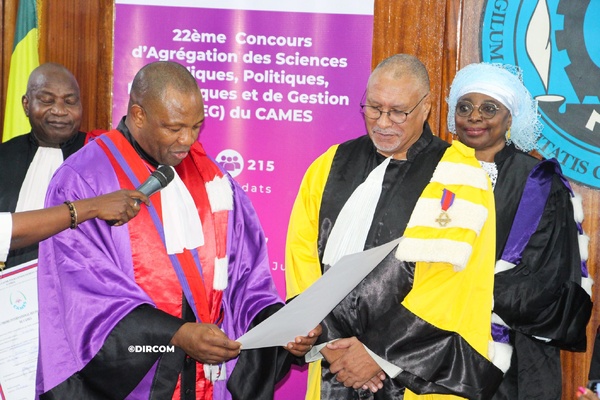 22e concours d’agrégation du cames à l’ucad : un taux de réussite record et une fierté académique sénégalaise