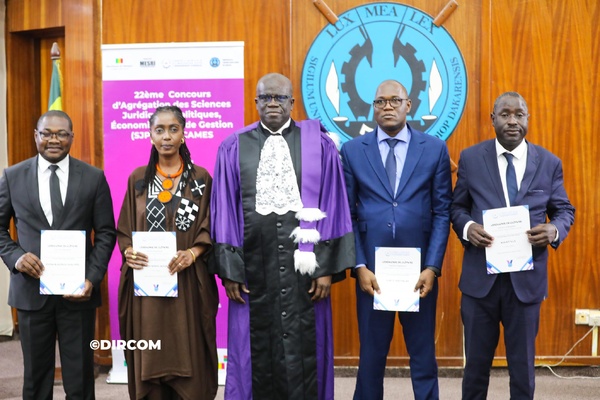 22e concours d’agrégation du cames à l’ucad : un taux de réussite record et une fierté académique sénégalaise 22e concours d’agrégation du cames à l’ucad : un taux de réussite record et une fierté académique sénégalaise