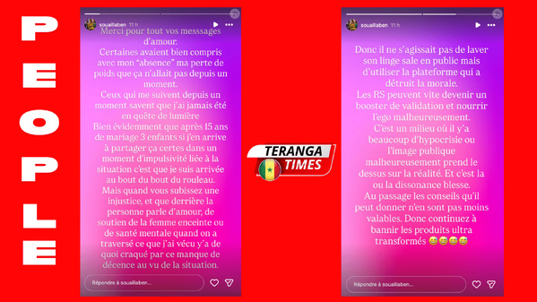 Crise Conjugale : La femme de Jimmy Mohamed, Souailla, s’explique sur ses accusations de « violences psychologiques »