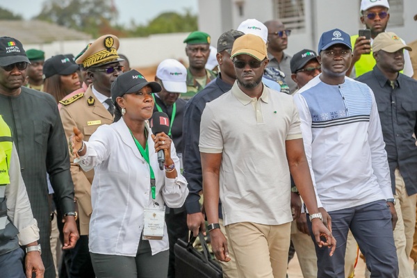 Agropole Sud : Diomaye Faye engage 41 milliards FCFA supplémentaires pour accélérer le parc agro-industriel d’Adéane Agropole Sud : Diomaye Faye engage 41 milliards FCFA supplémentaires pour accélérer le parc agro-industriel d’Adéane