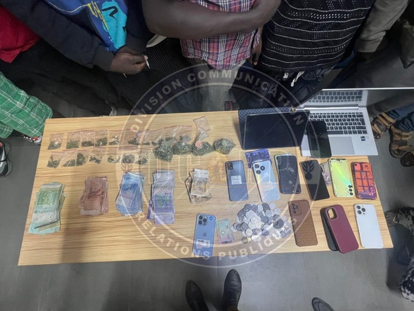 Trafic de drogue et recel: les brigades de Dakar et de Keur Massar frappent fort