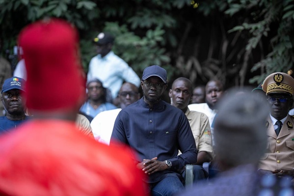 Casamance : le Président Bassirou Diomaye Faye en visite de courtoisie auprès des autorités religieuses et coutumières Casamance : le Président Bassirou Diomaye Faye en visite de courtoisie auprès des autorités religieuses et coutumières