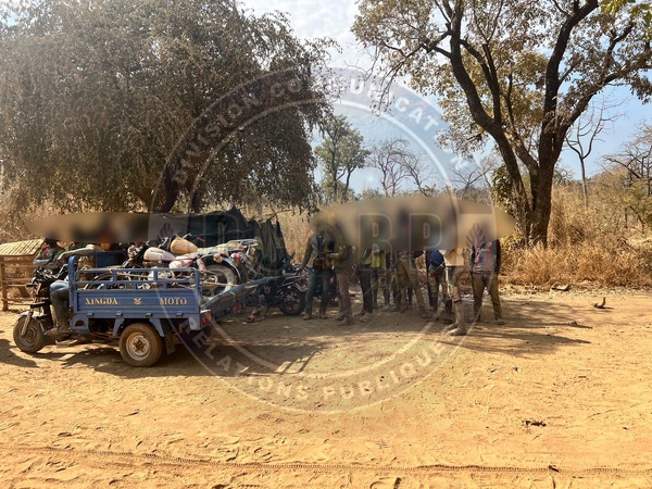Saraya : le GARSI 2 démantèle trois sites d’orpaillage clandestin Saraya : le GARSI 2 démantèle trois sites d’orpaillage clandestin