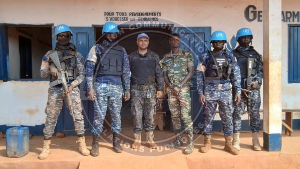 Maintien de la paix: les gendarmes sénégalais, piliers de la sécurisation électorale en Centrafrique Maintien de la paix: les gendarmes sénégalais, piliers de la sécurisation électorale en Centrafrique