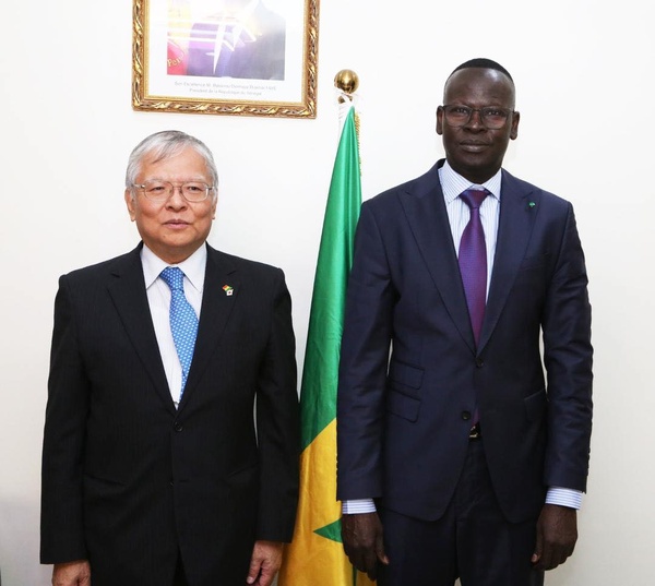 Coopération académique : l’Ambassadeur du Japon en visite de courtoisie à l’École nationale d’Administration
