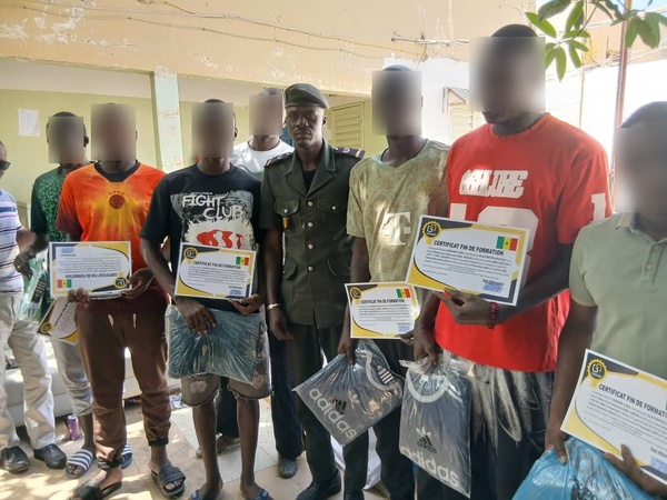 Tambacounda : 36 pensionnaires de la MAC reçoivent leurs diplômes pour une nouvelle vie professionnelle