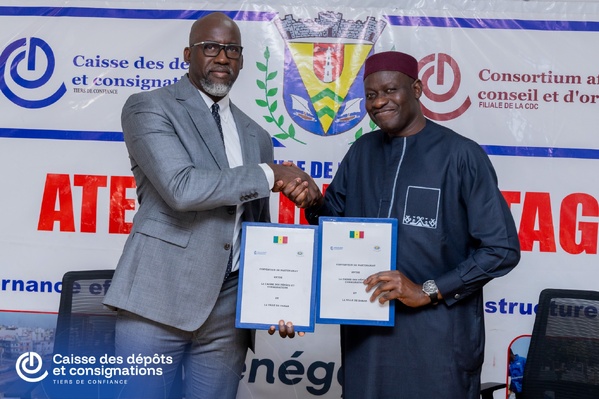 Développement urbain: la Ville de Dakar et la CDC scellent une alliance stratégique pour transformer la capitale Développement urbain: la Ville de Dakar et la CDC scellent une alliance stratégique pour transformer la capitale