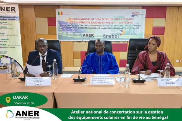 Transition énergétique : le Sénégal structure la gestion des équipements solaires en fin de vie