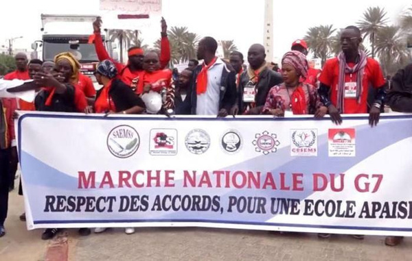 Éducation : le G7 lance un 5e plan d’actions entre débrayages et grèves totales Éducation : le G7 lance un 5e plan d’actions entre débrayages et grèves totales