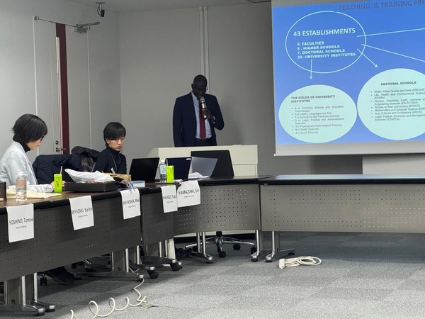 L’UCAD lance le projet SAFICs avec Sophia University au Japon L’UCAD lance le projet SAFICs avec Sophia University au Japon