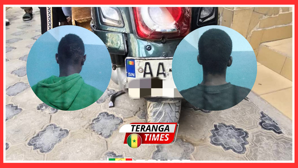 Grand Yoff: deux voleurs de moto interpellés après une course-poursuite nocturne par la Brigade de Recherches