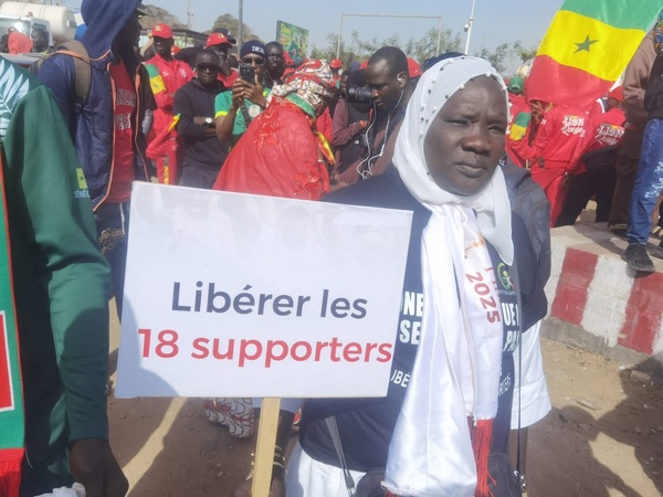 Supporters détenus au Maroc : marche pacifique à Dakar