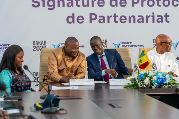 Partenariat historique : Le Port Autonome de Dakar devient Sponsor Officiel des JOJ Dakar 2026 Partenariat historique : Le Port Autonome de Dakar devient Sponsor Officiel des JOJ Dakar 2026