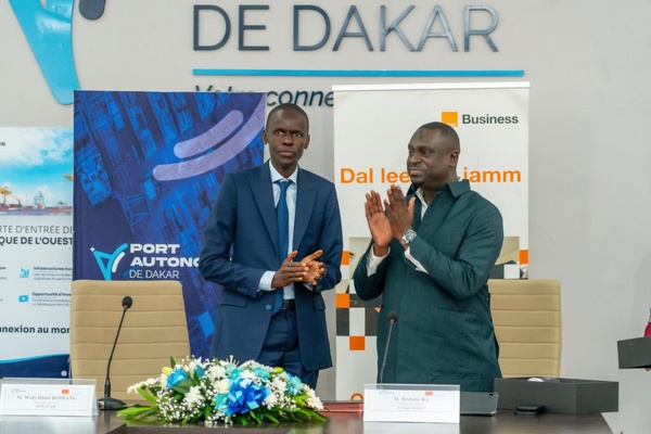 Le Port autonome de Dakar et Sonatel scellent un partenariat stratégique pour accélérer la transformation numérique du port Le Port autonome de Dakar et Sonatel scellent un partenariat stratégique pour accélérer la transformation numérique du port