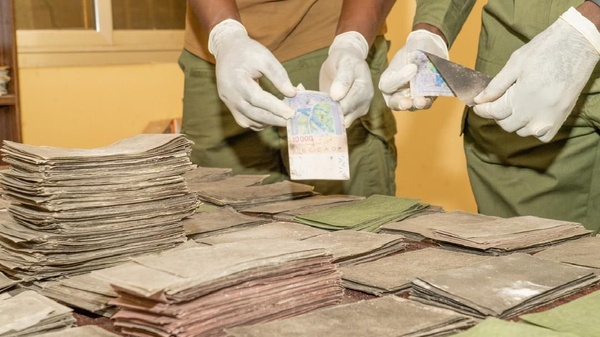 SÉCURITÉ: Les Douanes sénégalaises interceptent 1 milliard de FCFA en « billets noirs » à Kaolack SÉCURITÉ: Les Douanes sénégalaises interceptent 1 milliard de FCFA en « billets noirs » à Kaolack