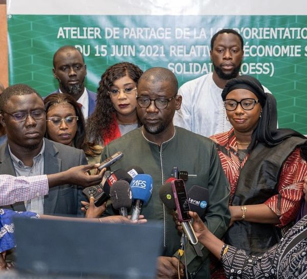 Économie Sociale et Solidaire : Alioune Dione mise sur le cadre légal pour booster l'inclusion Économie Sociale et Solidaire : Alioune Dione mise sur le cadre légal pour booster l'inclusion