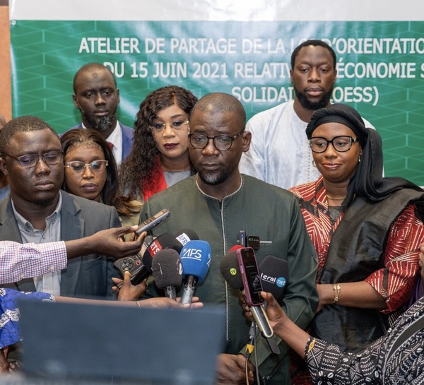 Économie Sociale et Solidaire : Alioune Dione mise sur le cadre légal pour booster l'inclusion Économie Sociale et Solidaire : Alioune Dione mise sur le cadre légal pour booster l'inclusion