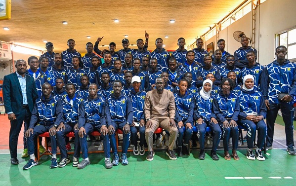 Basket fauteuil Sénégal : remise du drapeau aux Lions avant la CAN 2026 en Angola