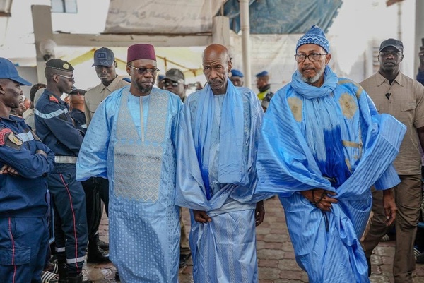 Guéoul : Ousmane Sonko présente les condoléances de l’État après le décès du Khalife Cherif Beuh Aïdara