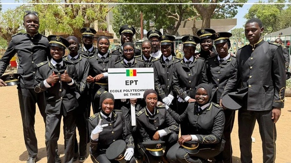 Fête de l’Indépendance à Thiès : L’École Polytechnique de Thiès (EPT) décroche le trophée du meilleur défilé civil