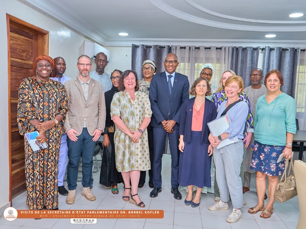 UGB : Bärbel Kofler en visite, lancement du bootcamp WE4A pour 75 femmes entrepreneures UGB : Bärbel Kofler en visite, lancement du bootcamp WE4A pour 75 femmes entrepreneures