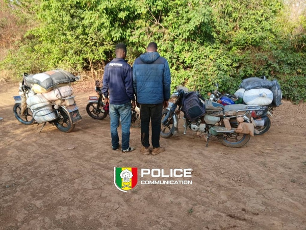 Trafic de produits toxiques : 650 kg de cyanure et de zinc saisis par la police à Kidira