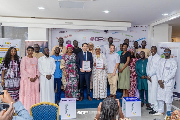 Naatal Sine-Saloum: Signature de convention entre la DER/FJ et Enabel