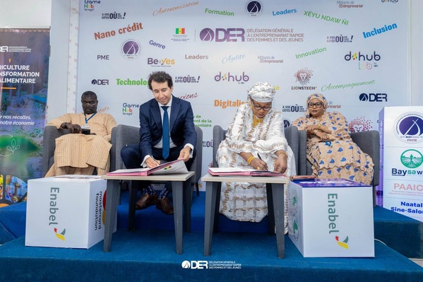 Naatal Sine-Saloum: Signature de convention entre la DER/FJ et Enabel Naatal Sine-Saloum: Signature de convention entre la DER/FJ et Enabel