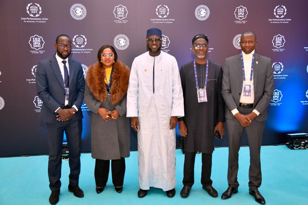 Assemblée de l’UIP : El Malick Ndiaye appelle à un sursaut mondial pour la paix et la justice Assemblée de l’UIP : El Malick Ndiaye appelle à un sursaut mondial pour la paix et la justice