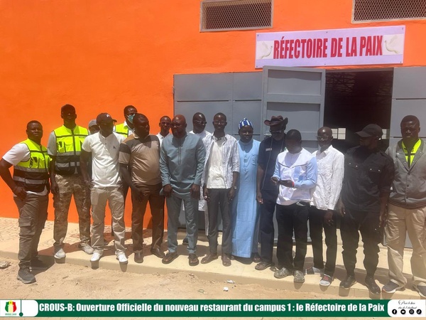 Campus de Bambey: Le « Réfectoire de la Paix » ouvre officiellement ses portes Campus de Bambey: Le « Réfectoire de la Paix » ouvre officiellement ses portes