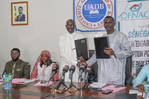 Gouvernance et Éthique : L’Université de Bambey et l’OFNAC scellent une alliance stratégique Gouvernance et Éthique : L’Université de Bambey et l’OFNAC scellent une alliance stratégique