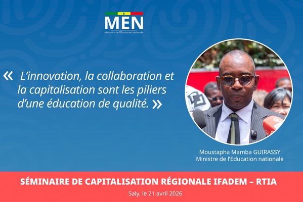 Éducation : Saly devient le carrefour de l’innovation pour la formation des enseignants en Afrique francophone Éducation : Saly devient le carrefour de l’innovation pour la formation des enseignants en Afrique francophone