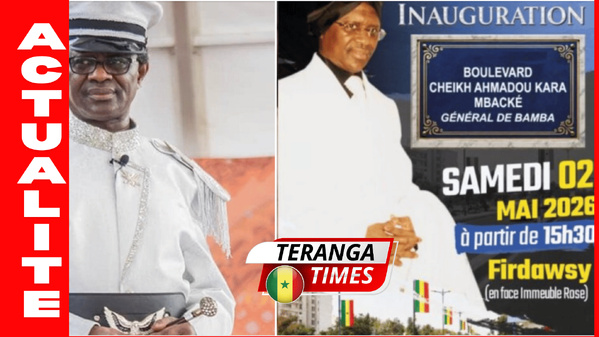 Mermoz-Sacré-Cœur : l'ancienne Route de Mermoz rebaptisée boulevard Serigne Cheikh Ahmadou Kara Mbacké
