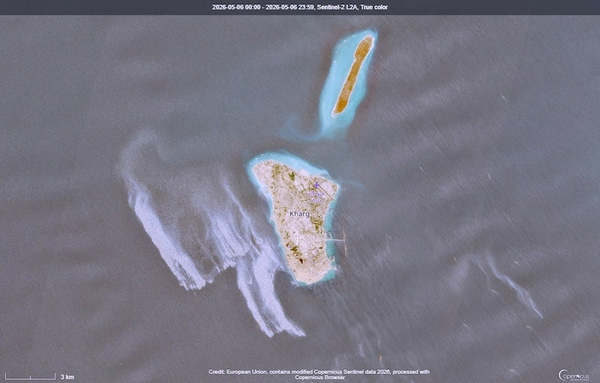 Alerte Environnementale : Une importante nappe de pétrole détectée au large de l'île de Kharg