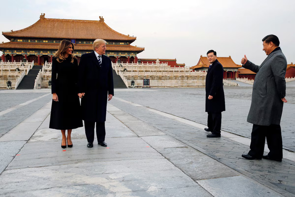 Au Temple du Ciel, Trump et Xi Jinping jouent une récolte diplomatique décisive Au Temple du Ciel, Trump et Xi Jinping jouent une récolte diplomatique décisive