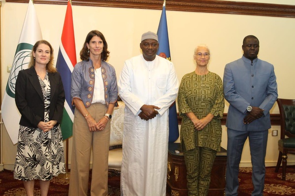 Gambie-Pays-Bas : Barrow et l'ambassadrice Hagenaars renforcent leur coopération au développement Gambie-Pays-Bas : Barrow et l'ambassadrice Hagenaars renforcent leur coopération au développement