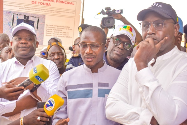 Touba: Le Ministre Cheikh Tidiane Dièye et l'ONAS sur le terrain pour préparer l'hivernage