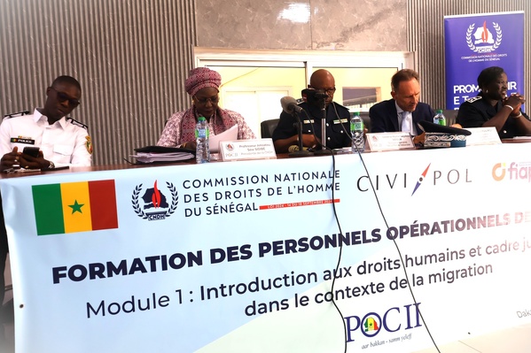 La Police nationale du Sénégal renforce l’intégration des droits humains dans les opérations sécuritaires
