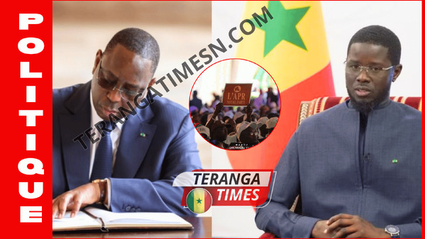 L'APR boycotte les consultations nationales de Bassirou Diomaye Faye et dénonce une démarche exclusive L'APR boycotte les consultations nationales de Bassirou Diomaye Faye et dénonce une démarche exclusive