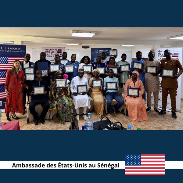 Coopération bilatérale: L’Ambassade des États-Unis réunit les enseignants d’anglais à Ziguinchor pour booster l'apprentissage interactif