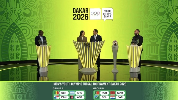 JOJ Dakar 2026 : La FIFA procède au tirage au sort du futsal et dévoile les adversaires du Sénégal