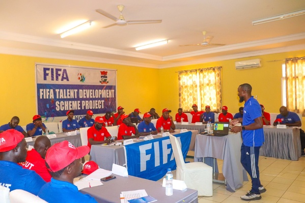 GFF / FIFA TDS : L'identification des talents locaux passe à la phase pratique en Gambie