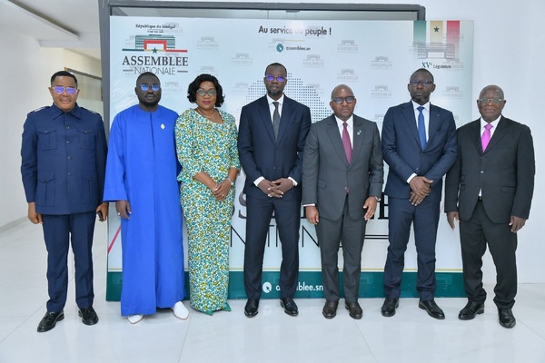 Diplomatie Parlementaire : Ousmane Sonko reçoit le Président de l’UPA, Jean-Michel Sama Lukonde Kyenge, et appelle à des réformes majeures