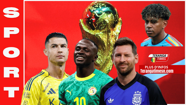 Mondial 2026: Cristiano Ronaldo, Messi et Sadio Mané dominent le classement des joueurs les mieux payés Mondial 2026: Cristiano Ronaldo, Messi et Sadio Mané dominent le classement des joueurs les mieux payés