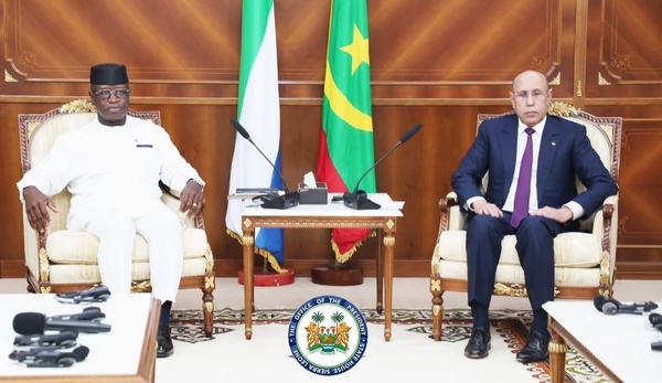 CEDEAO - Mauritanie : le Président Bio et Ghazouani renforcent leur coopération sur la sécurité régionale lors d'un sommet à Nouakchott
