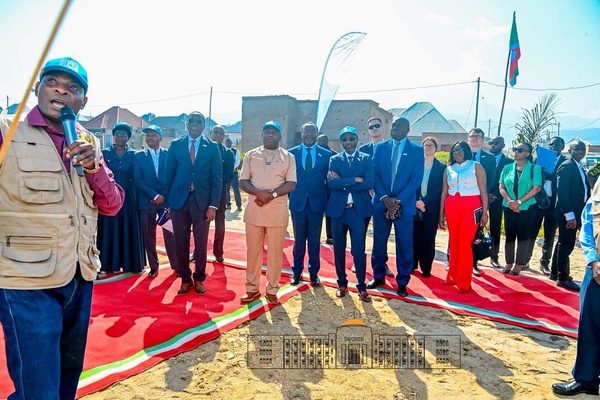 Burundi: Le Président Evariste Ndayishimiye lance les travaux de la station de pompage de Nyabugete avec la Banque mondiale