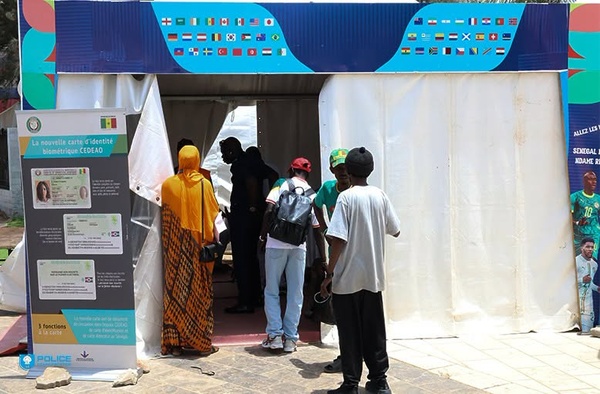 Sénégal : la Direction de l'Automatisation du Fichier déploie un dispositif CNI à la Fan Zone de la Place de la Nation