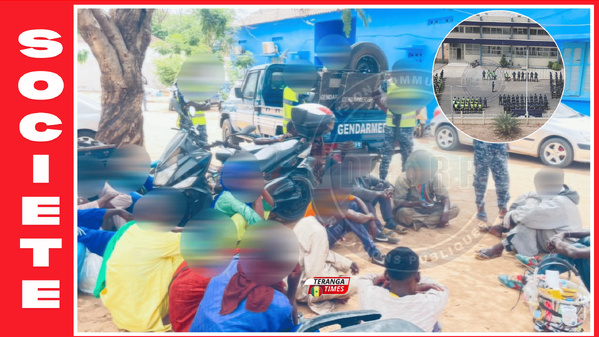 Touba : 358 interpellations et importantes saisies lors de l’opération de gendarmerie « SAXXAL KARANGUE » Touba : 358 interpellations et importantes saisies lors de l’opération de gendarmerie « SAXXAL KARANGUE »